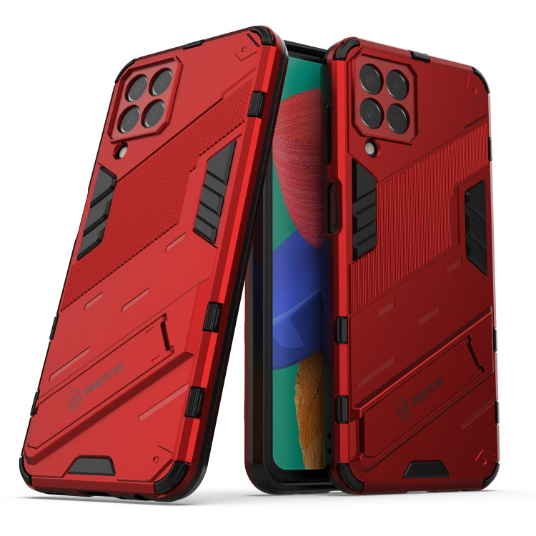 For Samsung Galaxy M33 5G Global Punk Armor 2 in 1 PC + TPU Phone Case