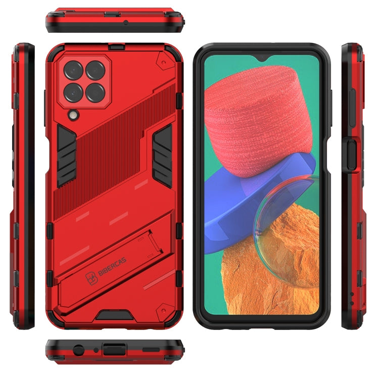For Samsung Galaxy M33 5G Global Punk Armor 2 in 1 PC + TPU Phone Case