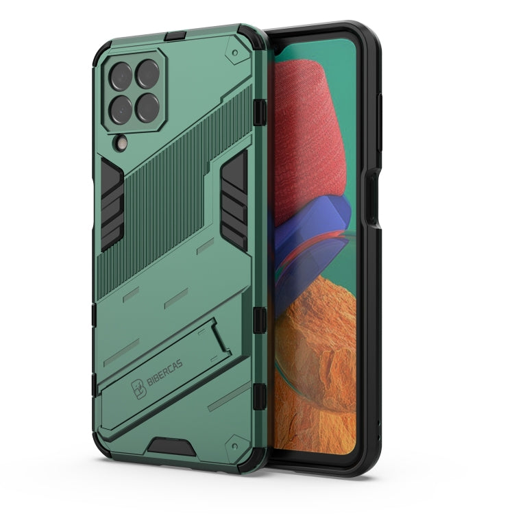 For Samsung Galaxy M33 5G Global Punk Armor 2 in 1 PC + TPU Phone Case