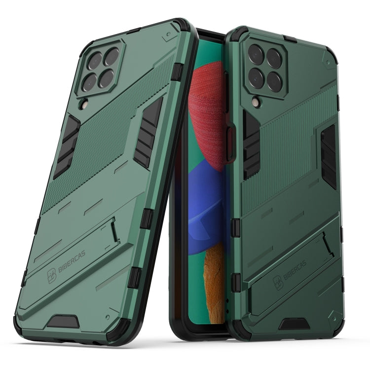 For Samsung Galaxy M33 5G Global Punk Armor 2 in 1 PC + TPU Phone Case