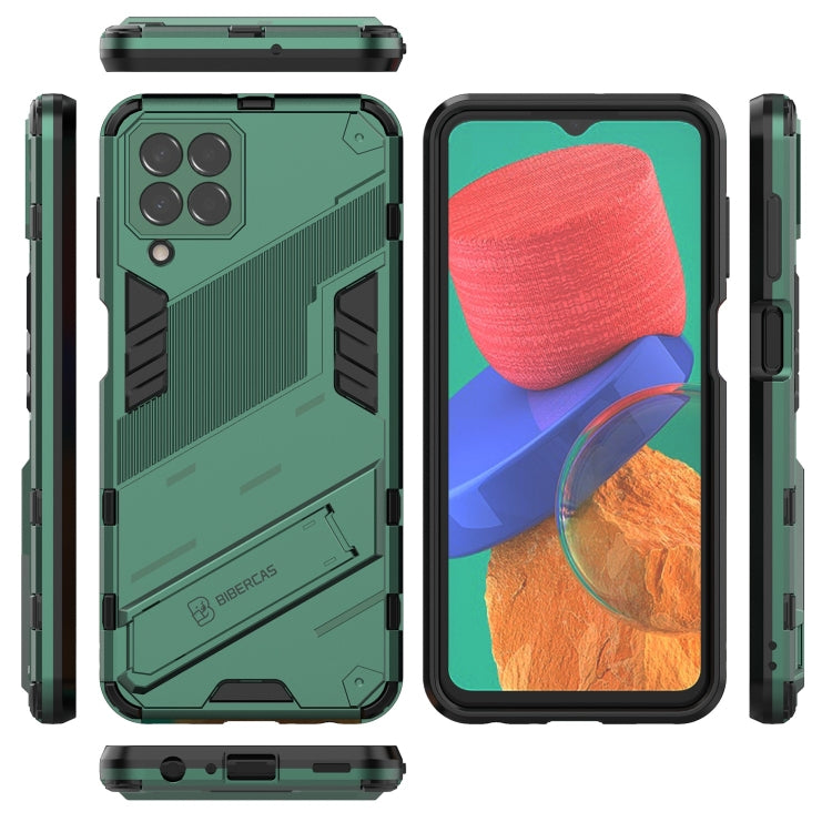 For Samsung Galaxy M33 5G Global Punk Armor 2 in 1 PC + TPU Phone Case