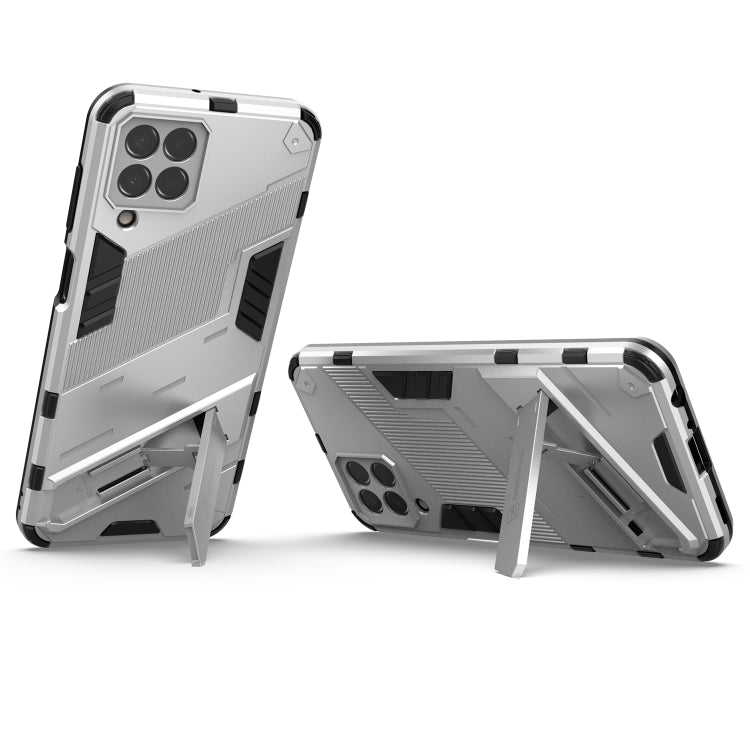 For Samsung Galaxy M33 5G Global Punk Armor 2 in 1 PC + TPU Phone Case