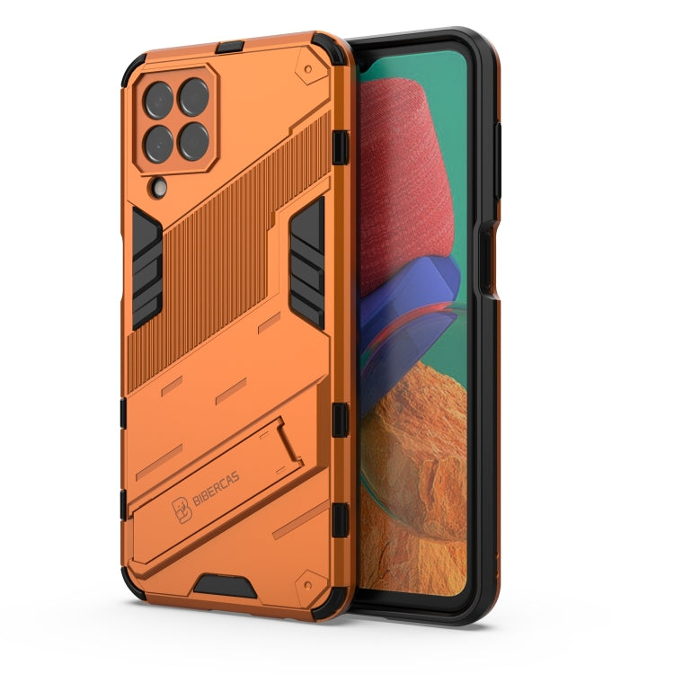 For Samsung Galaxy M33 5G Global Punk Armor 2 in 1 PC + TPU Phone Case