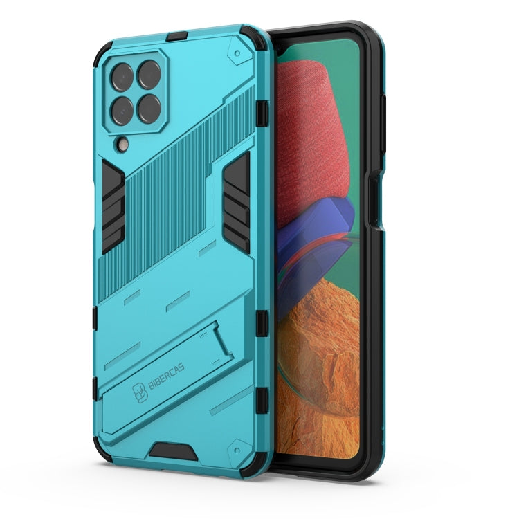 For Samsung Galaxy M33 5G Global Punk Armor 2 in 1 PC + TPU Phone Case