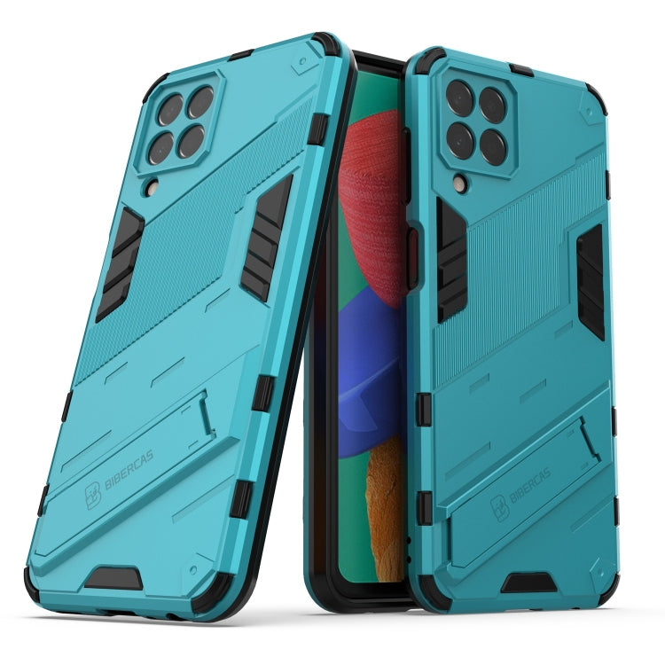For Samsung Galaxy M33 5G Global Punk Armor 2 in 1 PC + TPU Phone Case