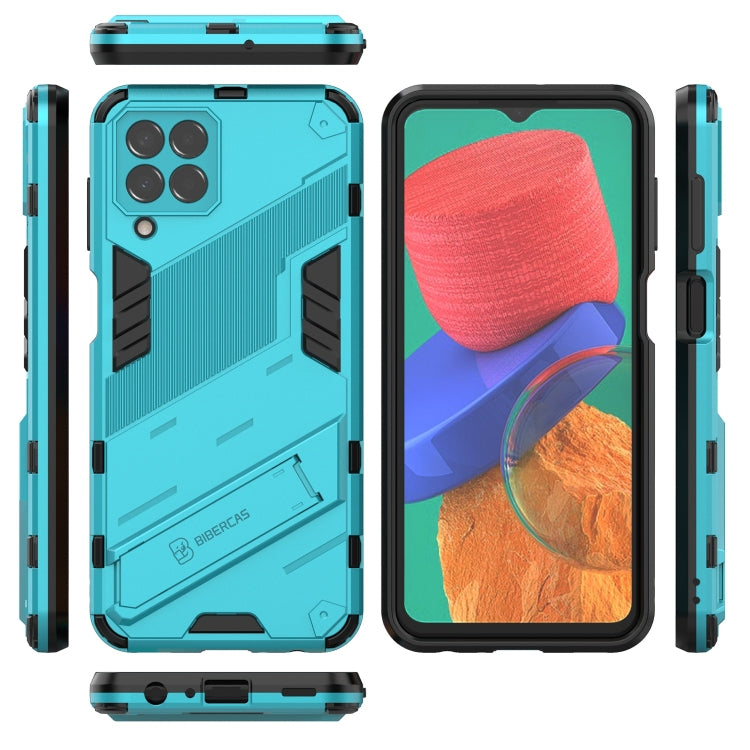 For Samsung Galaxy M33 5G Global Punk Armor 2 in 1 PC + TPU Phone Case