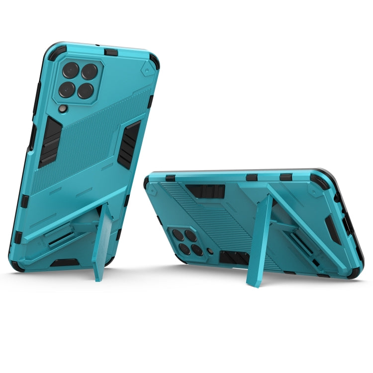 For Samsung Galaxy M33 5G Global Punk Armor 2 in 1 PC + TPU Phone Case