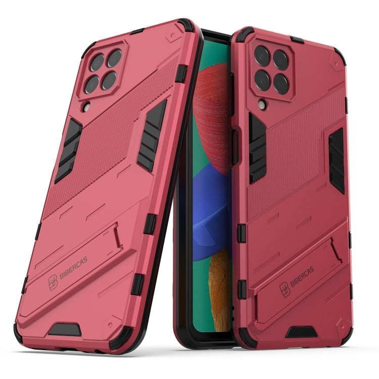 For Samsung Galaxy M33 5G Global Punk Armor 2 in 1 PC + TPU Phone Case