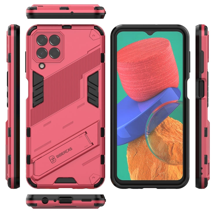 For Samsung Galaxy M33 5G Global Punk Armor 2 in 1 PC + TPU Phone Case