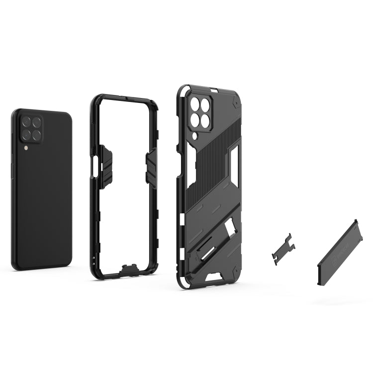 For Samsung Galaxy M33 5G Global Punk Armor 2 in 1 PC + TPU Phone Case
