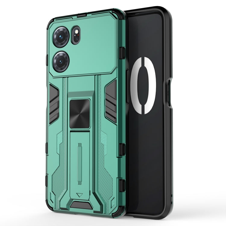 For OPPO K10 5G Supersonic PC + TPU Shock-proof Protective Phone Case with Holder