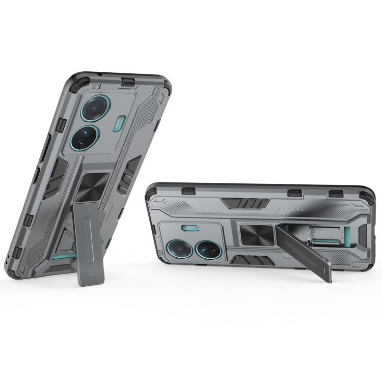 For vivo S15e Supersonic PC + TPU Shock-proof Protective Phone Case with Holder