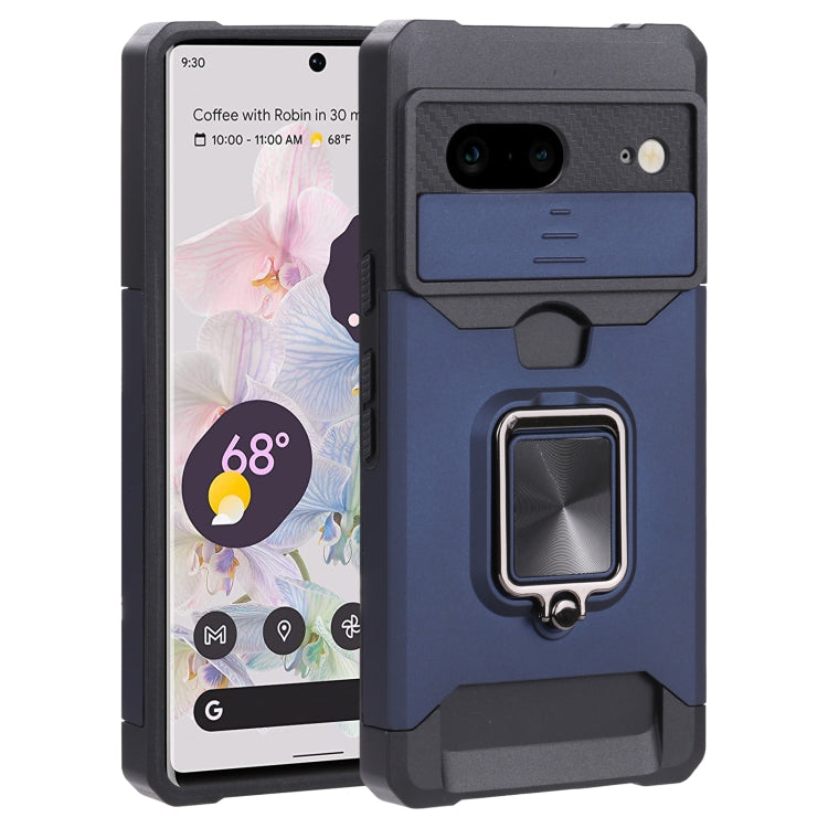 For Google Pixel 7 5G Sliding Camera Cover Design PC + TPU Phone Case
