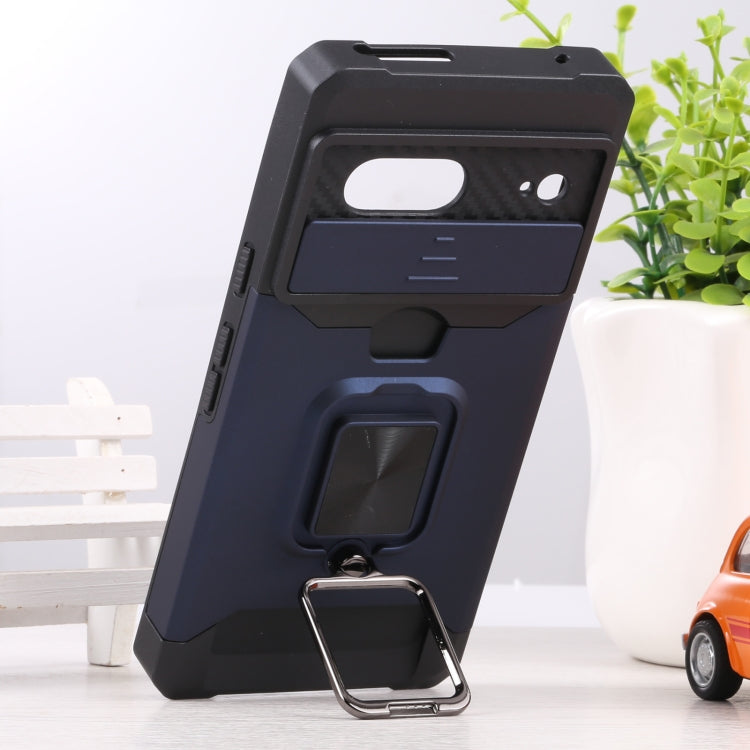 For Google Pixel 7 5G Sliding Camera Cover Design PC + TPU Phone Case
