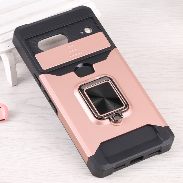 For Google Pixel 7 5G Sliding Camera Cover Design PC + TPU Phone Case