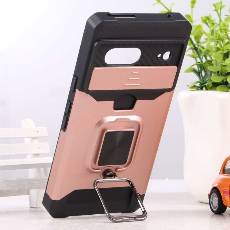 For Google Pixel 7 5G Sliding Camera Cover Design PC + TPU Phone Case