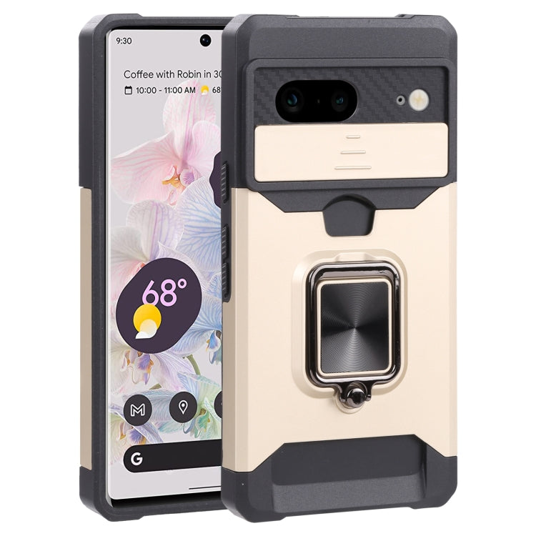 For Google Pixel 7 5G Sliding Camera Cover Design PC + TPU Phone Case