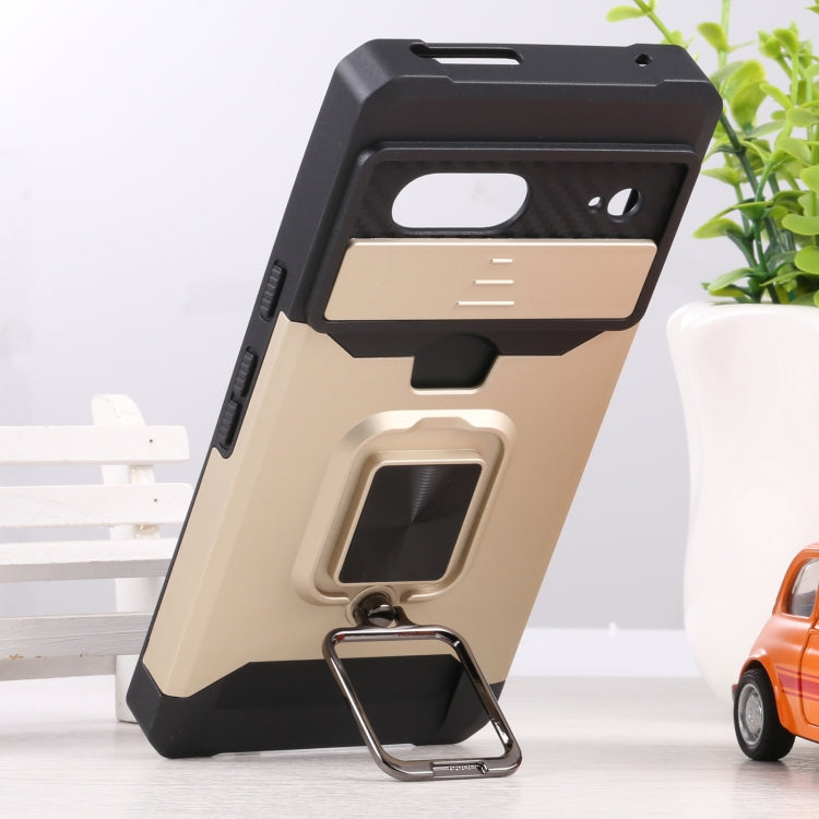 For Google Pixel 7 5G Sliding Camera Cover Design PC + TPU Phone Case
