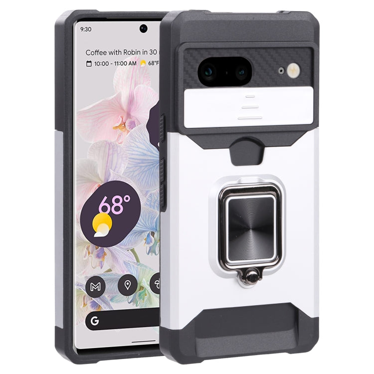 For Google Pixel 7 5G Sliding Camera Cover Design PC + TPU Phone Case