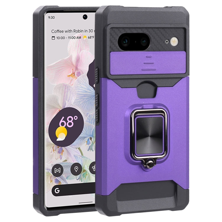 For Google Pixel 7 5G Sliding Camera Cover Design PC + TPU Phone Case