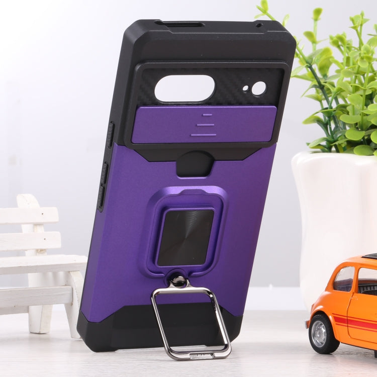 For Google Pixel 7 5G Sliding Camera Cover Design PC + TPU Phone Case