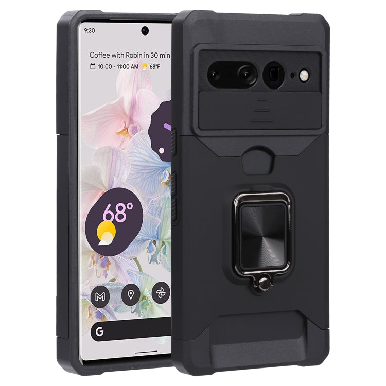For Google Pixel 7 Pro 5G Sliding Camera Cover Design PC + TPU Phone Case