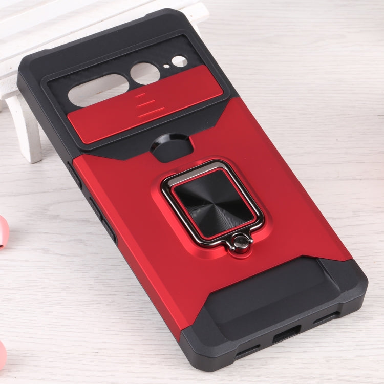 For Google Pixel 7 Pro 5G Sliding Camera Cover Design PC + TPU Phone Case