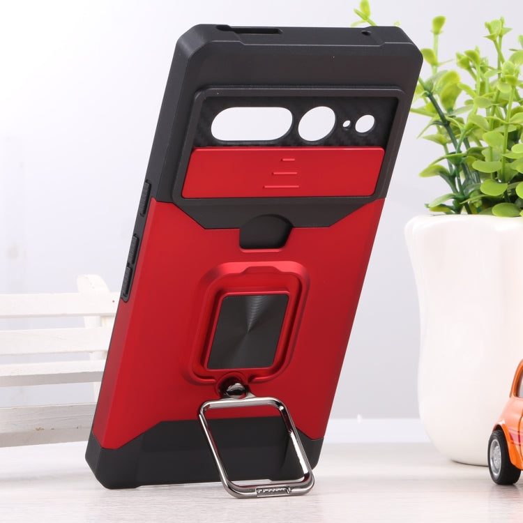 For Google Pixel 7 Pro 5G Sliding Camera Cover Design PC + TPU Phone Case
