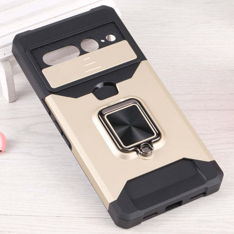 For Google Pixel 7 Pro 5G Sliding Camera Cover Design PC + TPU Phone Case