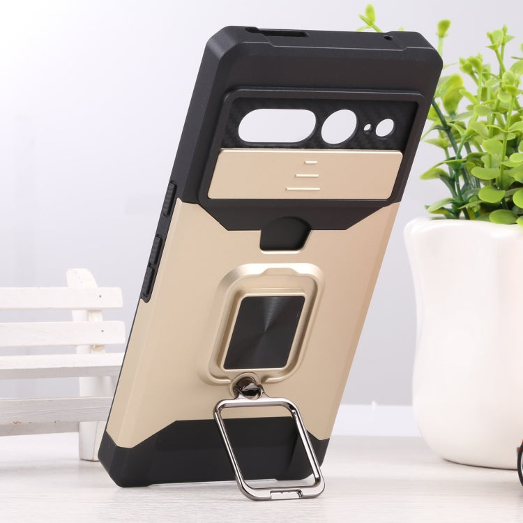 For Google Pixel 7 Pro 5G Sliding Camera Cover Design PC + TPU Phone Case