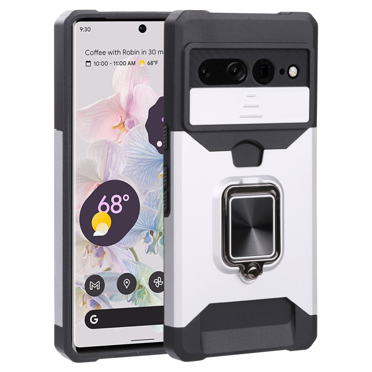 For Google Pixel 7 Pro 5G Sliding Camera Cover Design PC + TPU Phone Case