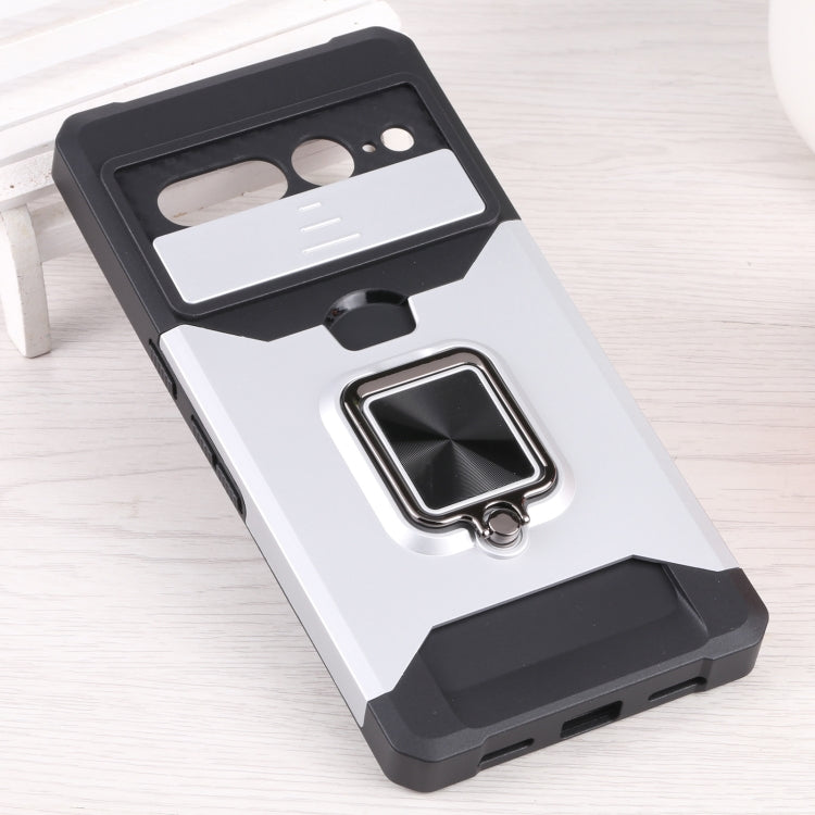 For Google Pixel 7 Pro 5G Sliding Camera Cover Design PC + TPU Phone Case