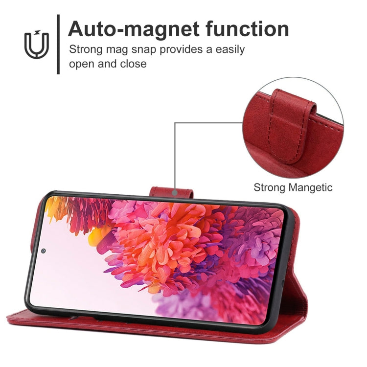 For Samsung Galaxy S20 FE 2022 Leather Phone Case