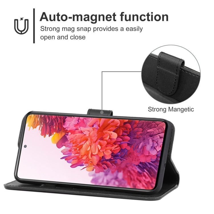 For Samsung Galaxy S20 FE 2022 Leather Phone Case
