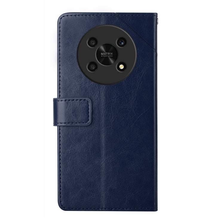 For Honor Magic4 Lite 5G Y Stitching Horizontal Flip Leather Phone Case