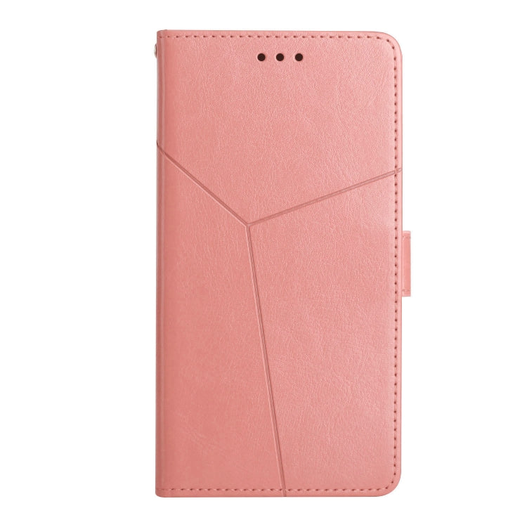 For Honor X8 Y Stitching Horizontal Flip Leather Phone Case