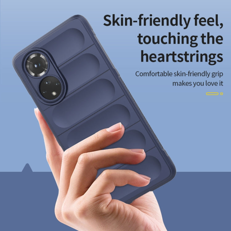 For Huawei Nova 9 Pro/Honor 50 Pro Magic Shield TPU + Flannel Phone Case