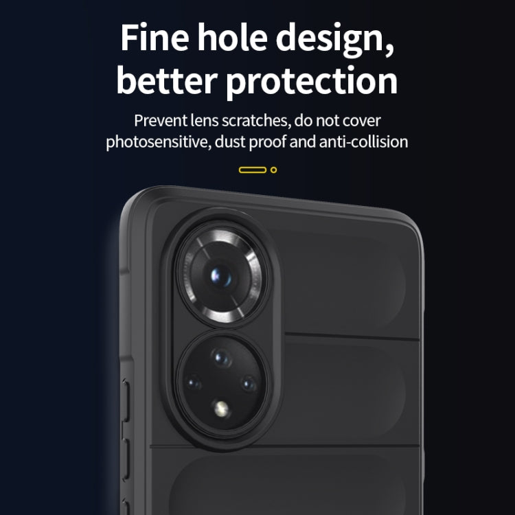 For Huawei Nova 9 Pro/Honor 50 Pro Magic Shield TPU + Flannel Phone Case