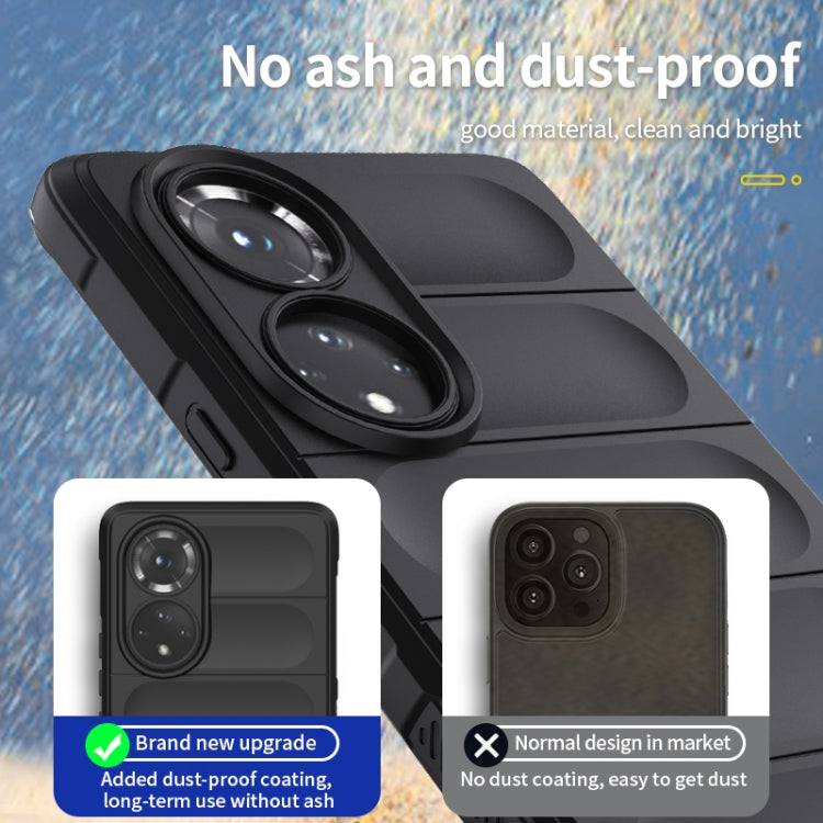 For Huawei Nova 9 Pro/Honor 50 Pro Magic Shield TPU + Flannel Phone Case