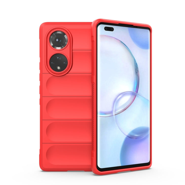 For Huawei Nova 9 Pro/Honor 50 Pro Magic Shield TPU + Flannel Phone Case