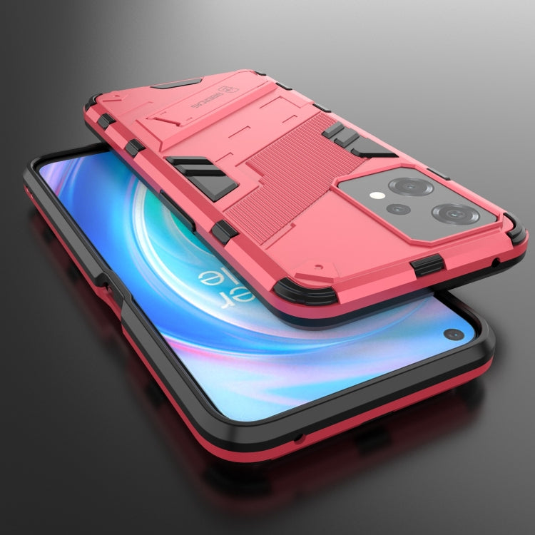 For OnePlus Nord CE 2 Lite 5G/Realme 9 Pro Punk Armor 2 in 1 Shockproof Phone Case with Invisible Holder
