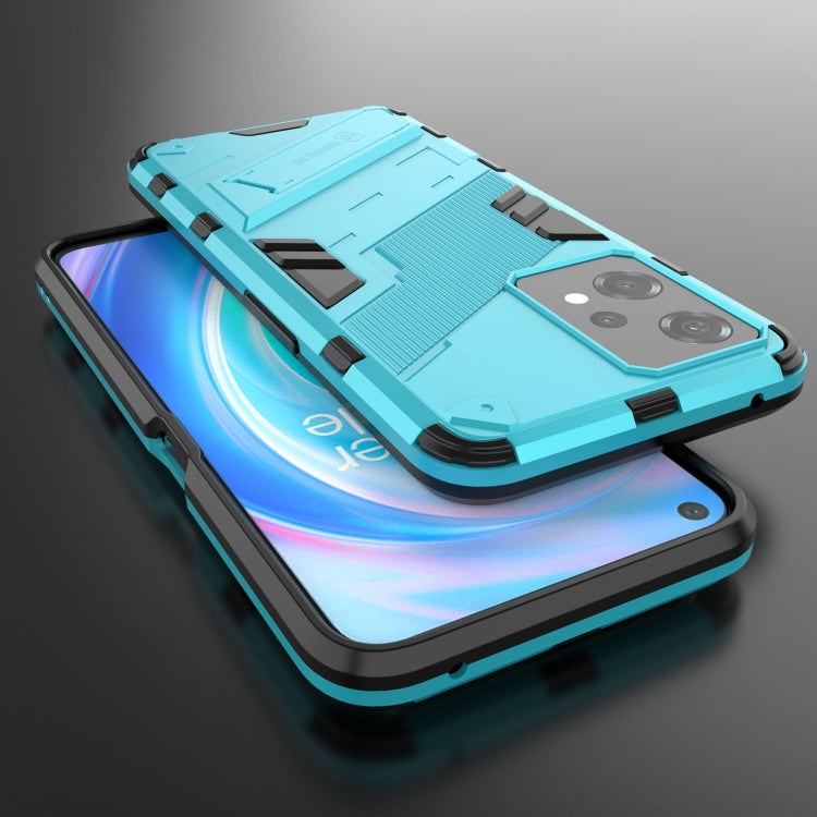 For OnePlus Nord CE 2 Lite 5G/Realme 9 Pro Punk Armor 2 in 1 Shockproof Phone Case with Invisible Holder