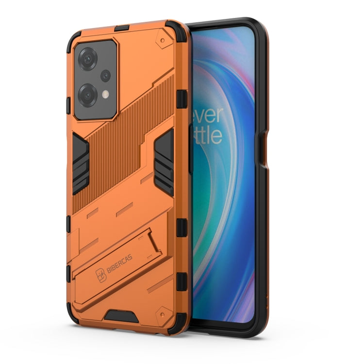 For OnePlus Nord CE 2 Lite 5G/Realme 9 Pro Punk Armor 2 in 1 Shockproof Phone Case with Invisible Holder