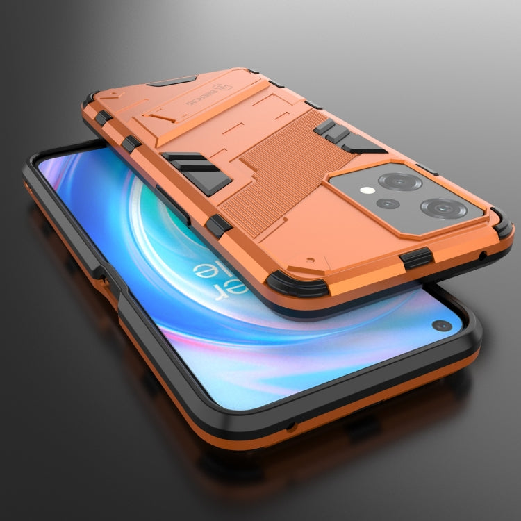For OnePlus Nord CE 2 Lite 5G/Realme 9 Pro Punk Armor 2 in 1 Shockproof Phone Case with Invisible Holder