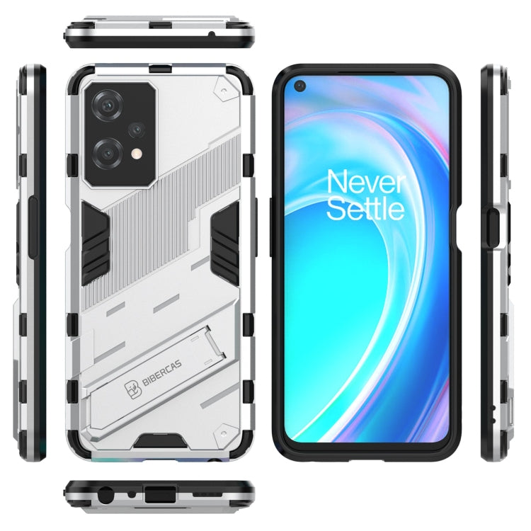 For OnePlus Nord CE 2 Lite 5G/Realme 9 Pro Punk Armor 2 in 1 Shockproof Phone Case with Invisible Holder