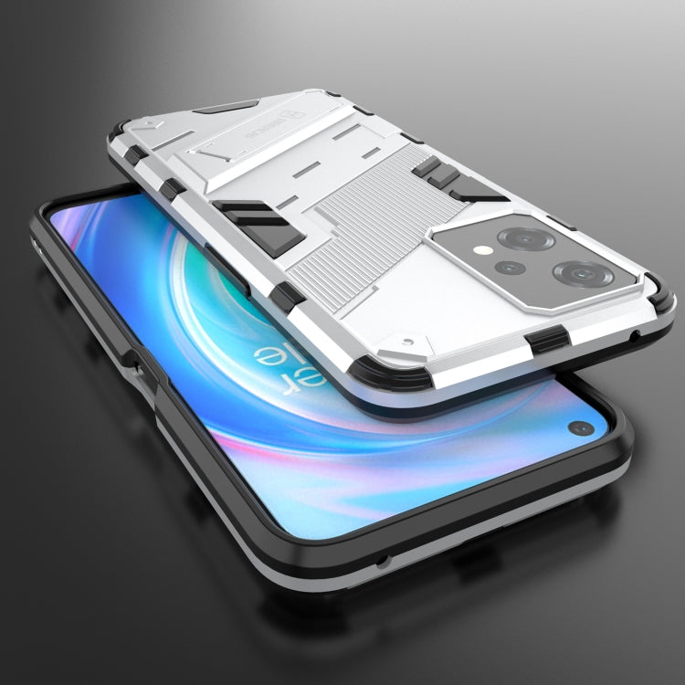 For OnePlus Nord CE 2 Lite 5G/Realme 9 Pro Punk Armor 2 in 1 Shockproof Phone Case with Invisible Holder