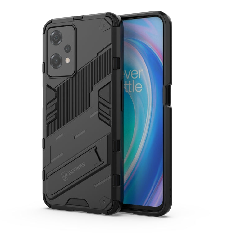 For OnePlus Nord CE 2 Lite 5G/Realme 9 Pro Punk Armor 2 in 1 Shockproof Phone Case with Invisible Holder