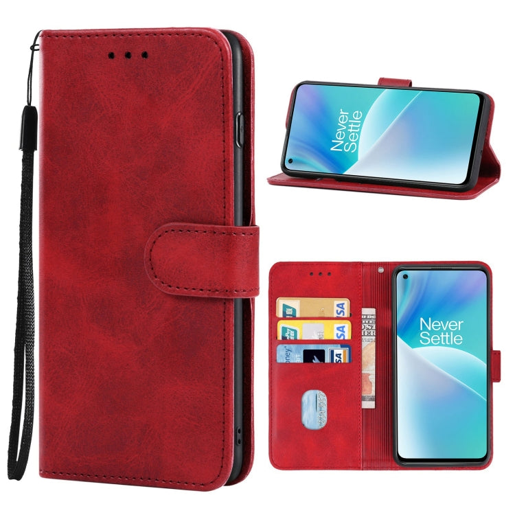 For OnePlus Nord 2T Leather Phone Case