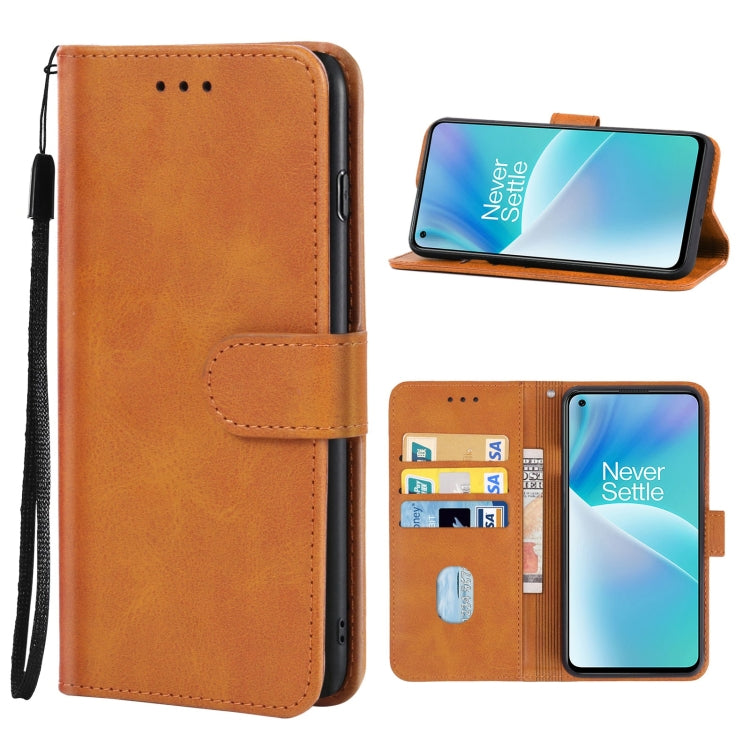 For OnePlus Nord 2T Leather Phone Case
