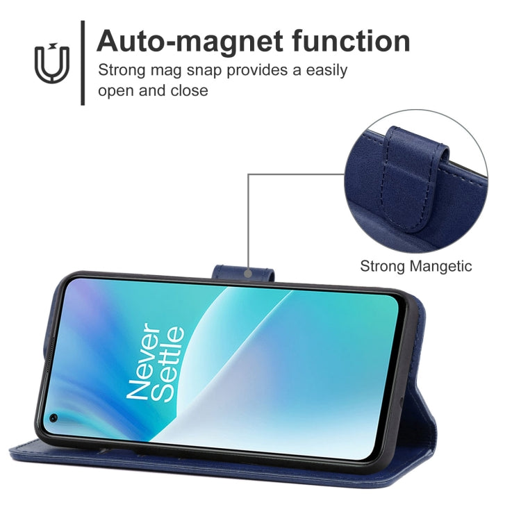 For OnePlus Nord 2T Leather Phone Case